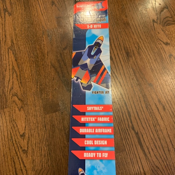 Skytails Supersized 3D kite Fighter Jet - Picture 1 of 3